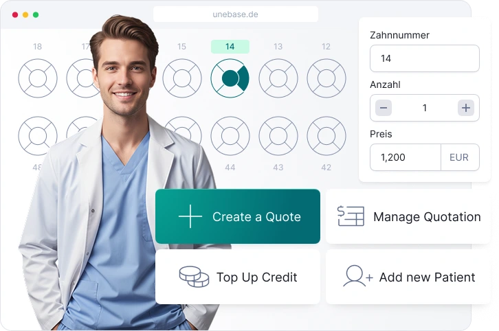 UNEBASE Interface Demo